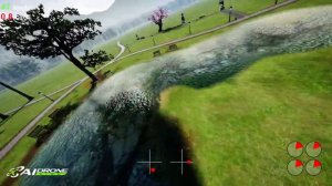 AI Drone Simulator Maps #1 : FPV Park