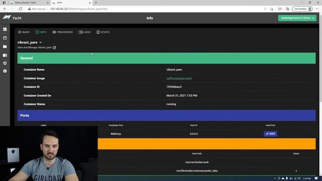 Yacht Docker Management Install and Overview! (Portainter Alternative!) смотреть онлайн