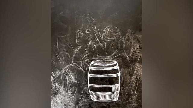 Тестирую акриловые маркеры Uni POSCA | Белый маркер по чёрному акрилу