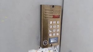 Как открыть домофон Vizit? Без ключа...