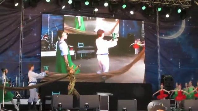 Белые ночи в Перми 2014, Тайна пермского моря, школа-студия г.Березники, балет смотреть онлайн