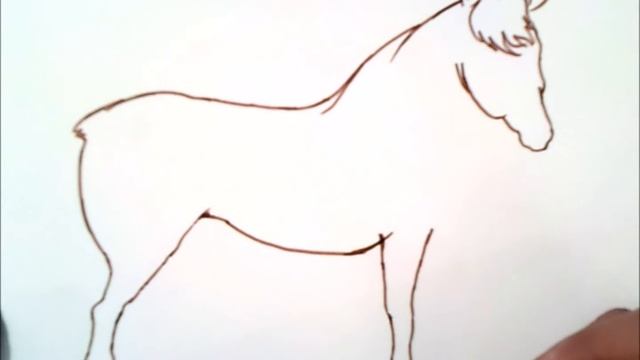 как рисовать лошадь смотреть онлайн