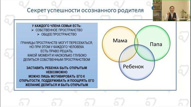 Вебинар «Осознанное родительство»