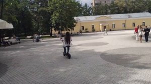 Kugoo G-Booster, замер максимальной скорости по GPS.