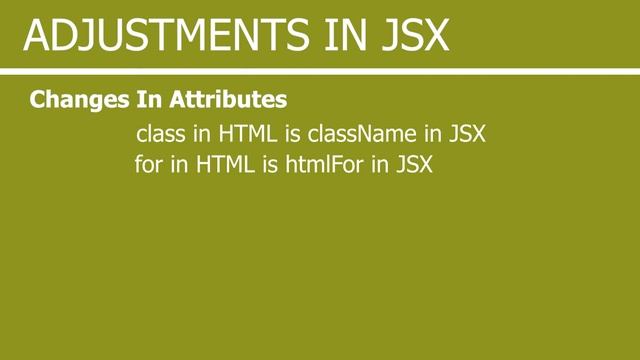 React JS Tutorial For Beginners - JSX