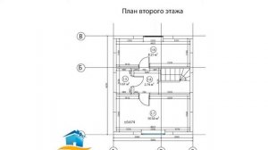 Проект одноэтажного дома 30 квадратных метров (№-140)