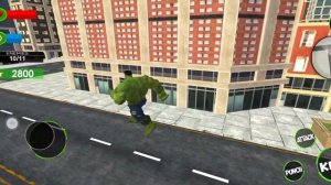 Game Hulk ngamuk aspal retak lawan monster buto ijo