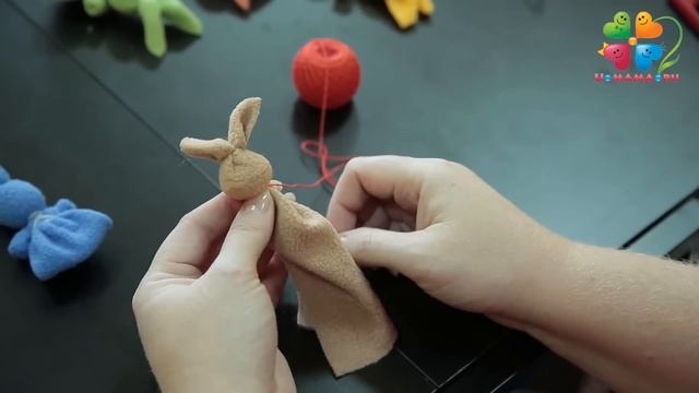 Как сделать куклу-оберег Зайчик-на-пальчик смотреть онлайн