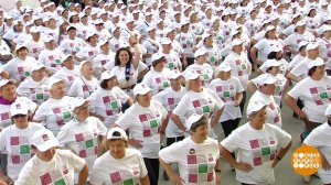 "Московское долголетие": танцуют все! Доброе утро. Фрагмент выпуска от 26.07.2019