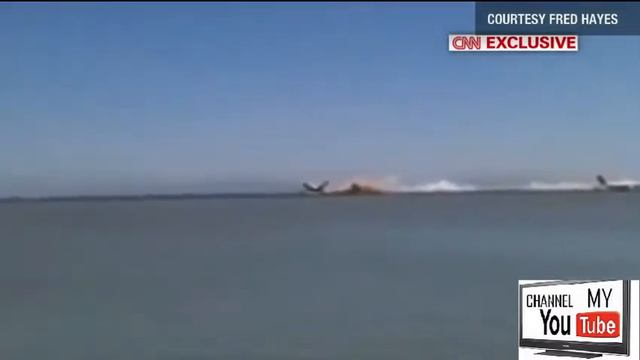Man catches plane crash on camera (plane crash) | OMG Videos смотреть онлайн
