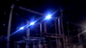 Оперативные переключения, отключение ШР 220кВ ТН 1С, дуга