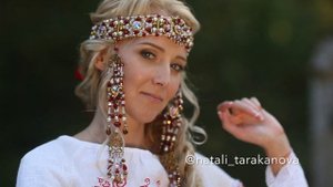 Свадьба в русском стиле/славянская свадьба/свадебный обряд/капище