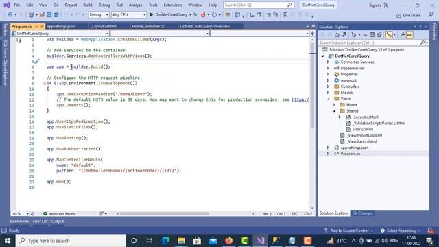 01 Getting Started  dotnet core 6 with jquery in Hindi