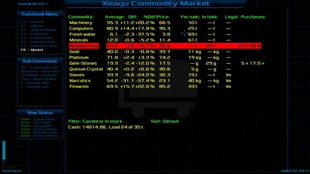 Oolite (1.90) - Let's Play Poorly - 3.22 - Oolite Starter showcase! смотреть онлайн
