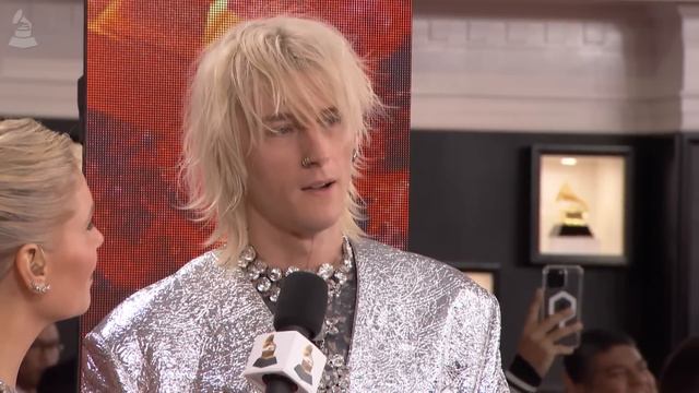 MACHINE GUN KELLY Red Carpet Interview | 2023 GRAMMYs