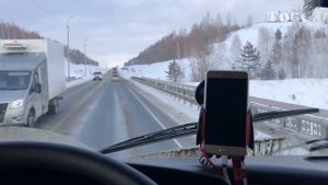 Камаз 4308 Тюмень Тобольск 2 часть дорога домой