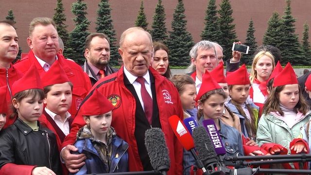Брифинг, посвященный Дню Пионерии