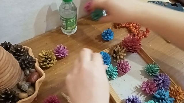 Простая и красивая осенняя поделка своими руками. смотреть онлайн