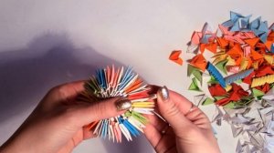 Ёлочная Игрушка Из Модулей | Модульное Оригами | Мастер Класс