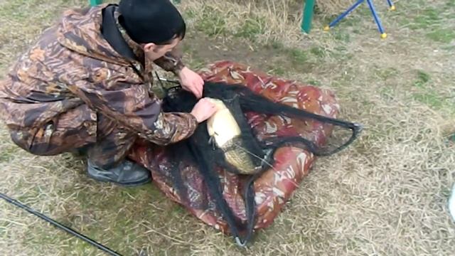Спортивный водоем "Разлив" с.Просянка Ставропольский край (март 2017г.)
