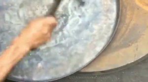 КАК ИЗГОТАВЛИВАЮТСЯ КОВАНЫЕ  ГОНГИ.  ГОНГ ДЛЯ МЕДИТАЦИИ ПРОЦЕСС ПРОИЗВОДСТВА. .