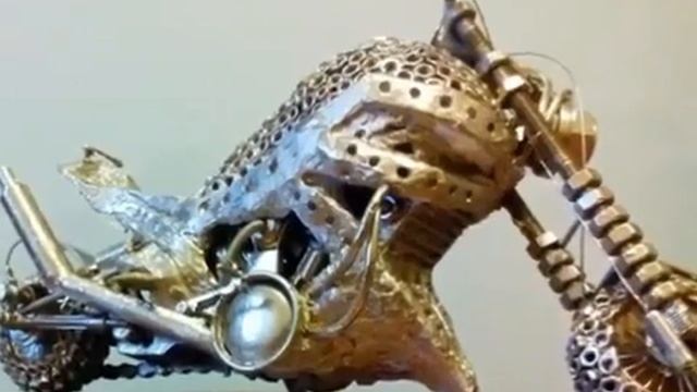 Мотоцикл из гаек смотреть онлайн