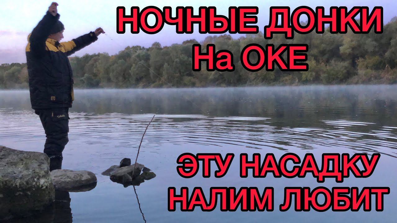 ДОНКИ на ОКЕ НОЧЬЮ / НАЛИМ ЛЮБИТ ЭТУ НАСАДКУ / ПЕРВЫЕ МОРОЗЫ смотреть онлайн