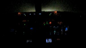 B737 Night landing at UUDD