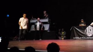 World Powermove Series 2012   bboy Hill VS bboy Marcio Semi Final)