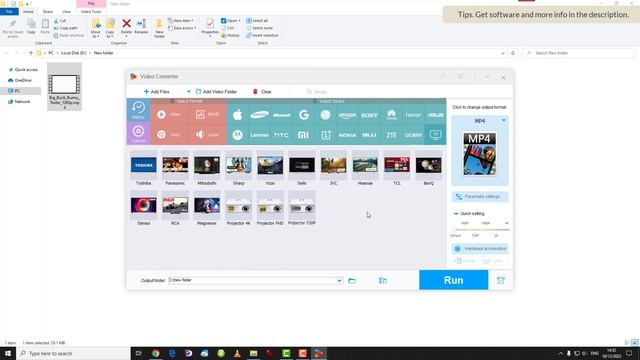 How to Convert Video to TV Format (Samsung/LG/Sony/Android/Apple etc) смотреть онлайн