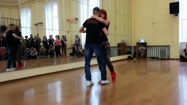 Андрей Жулид и Кристина Шаталова, Lviv Kizomba Weekend 2015 смотреть онлайн