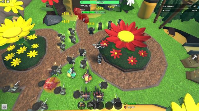 Solo Fallen with 2 Towers | Tower Defense Simulator смотреть онлайн