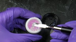 Очень быстрый маникюр :) Укрепление ногтей. Акригель с блестками)