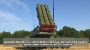«Бук-М3» на страже неба.