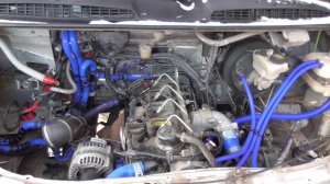 Силиконовые патрубки CARUM системы охлаждения и отопления на Соболь 4х4 Cummins 2.8 ISF с Webasto