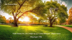 BRAHMS & GRIEG & RAVAL: Three Violin Sonatas | Oleg Kagan 1986