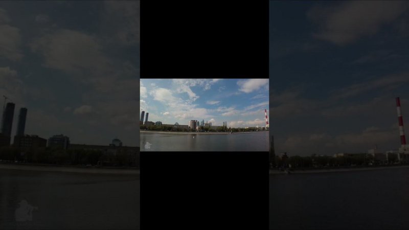 Саввинская Набережная. #russia #moscow #hyperlapse #shorts