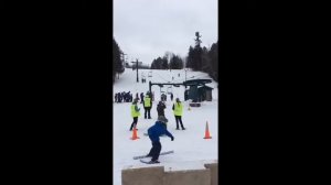 Isaac's First Ski Race 1/3/16