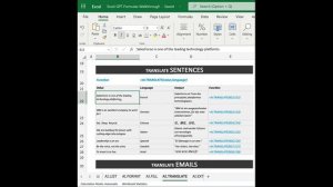 ChatGPT for Excel =AI.TRANSLATE Function