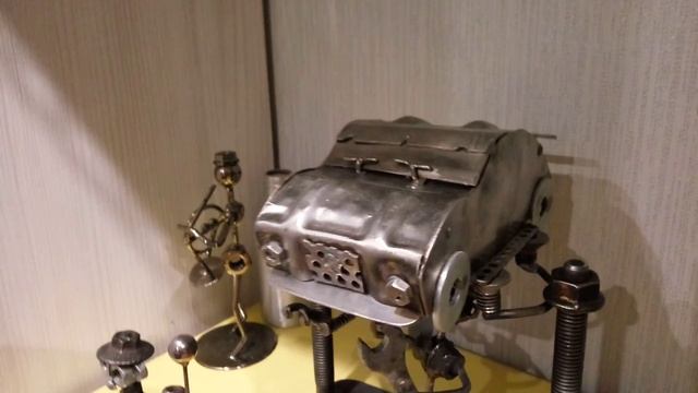 ШЕДЕВРЫ СВАРЩИКА Миниатюрные человечки из металла
