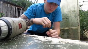 Пистолет Макарова из дерева.