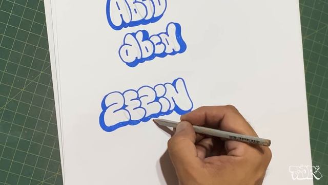 GRAFFITI - Como fazer letras de BOMB💣 - Throw-up for begginers! смотреть онлайн