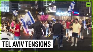 Israeli protesters block Tel Aviv highway, clash with police