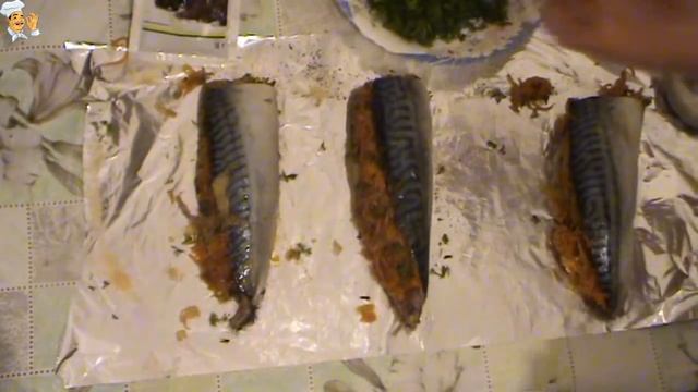 Как фаршировать СКУМБРИЮ . (ВАРЕНАЯ)  Пошаговый рецепт.