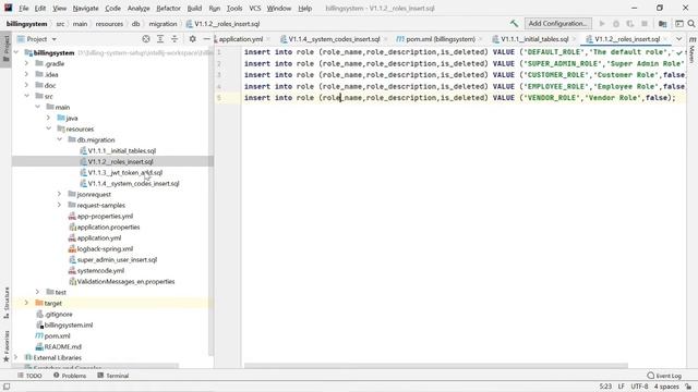 Billing System using Spring Boot - Billing System Project setup PART6 - DB Configuration смотреть онлайн