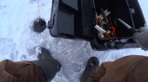 Зимняя рыбалка на мормышку! Рыбалка на ОКЕ!