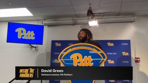 Pitt DT David Green Expects Team to Respond From Rough Start