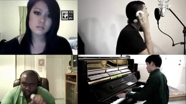 Eminem ft. Rihanna - Love The Way You Lie performed by 4 - Human смотреть онлайн