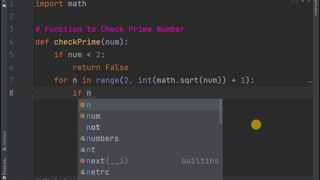 Python Challenge 3 -  Checking Prime number using Python| #challenge