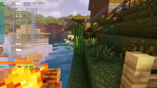 Ryzen 7 5800X + RTX 3070 = MINECRAFT [1080p] смотреть онлайн
